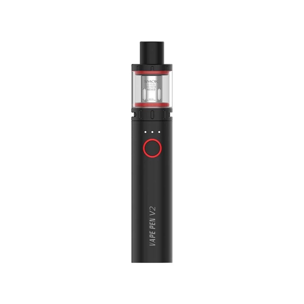 Smok Vape Pen V2 Başlangıç Kiti Smok Vape Pen V2 başlangıç kiti, taşınabilir ve uzun ömürlü bataryasıyla uygun fiyatlı bir salt nikotin deneyimi sunar.