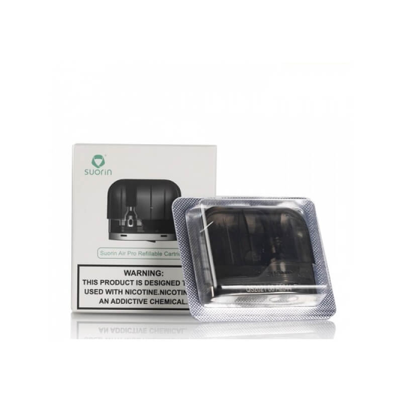 Suorin Air Pro Kartuş Suorin Air Pro uyumlu yedek kartuş, salt nikotin ile uzun ömürlü performans ve uygun fiyat sunar.