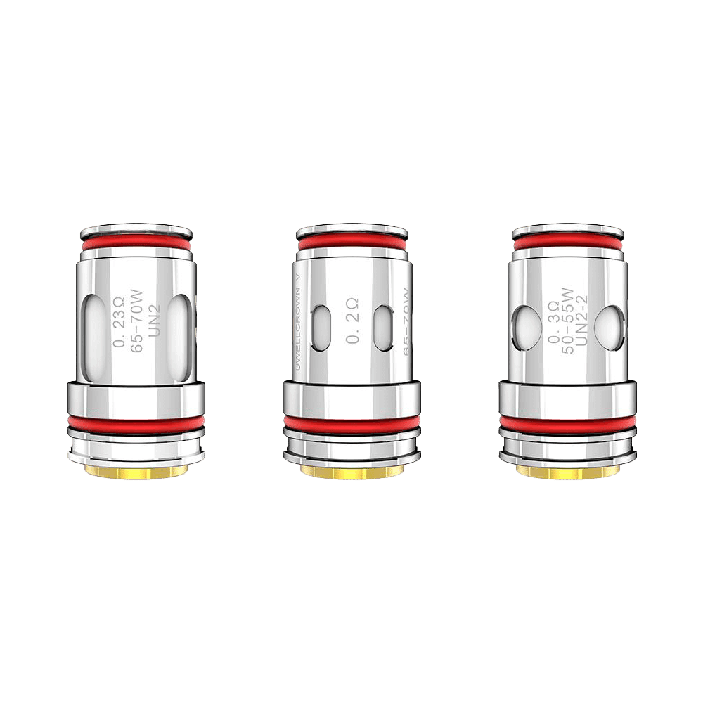 Uwell Crown V Coil Uwell Crown V Coil, dayanıklı yapısı ve üstün lezzet performansıyla salt nikotin için uygun fiyatlı bir yedek atomizerdir.