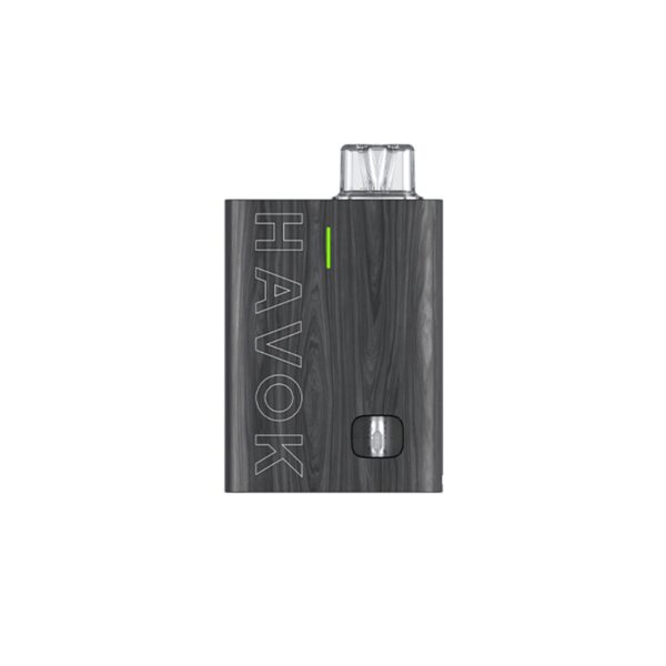 Uwell Havok R Pod Mod, ayarlanabilir gücüyle şık ve dayanıklı yapıda uygun fiyatlı bir buhar deneyimi sunar.
