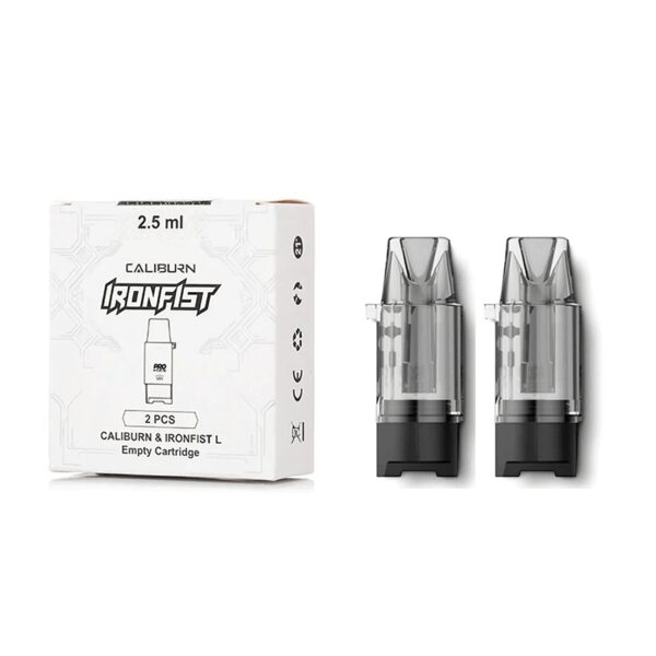 Uwell Ironfist L Pod Kartuş, salt nikotin için uygun fiyatlı ve uzun ömürlü buhar performansı sunar.