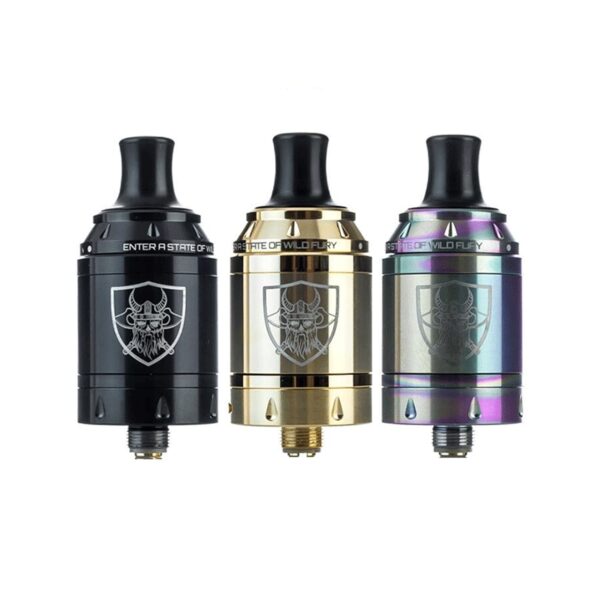 Uygun fiyatlı Vandy Vape Berserker Mini MTL RTA ile yoğun lezzet ve ayarlanabilir hava akışı sayesinde salt nikotin için ideal kompakt taşınabilirlik.