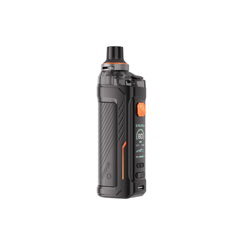 Vaporesso Armour G Kit, 100W güç ve GENE TT çipi ile yoğun buhar keyfi sunan uygun fiyatlı bir salt nikotin kitidir.