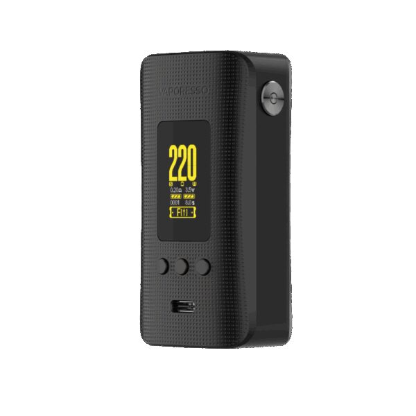 Uygun fiyatlı Vaporesso Gen 200 Mod, 220W GENE.TT çipiyle hızlı ateşleme ve hafif tasarım sunar.
