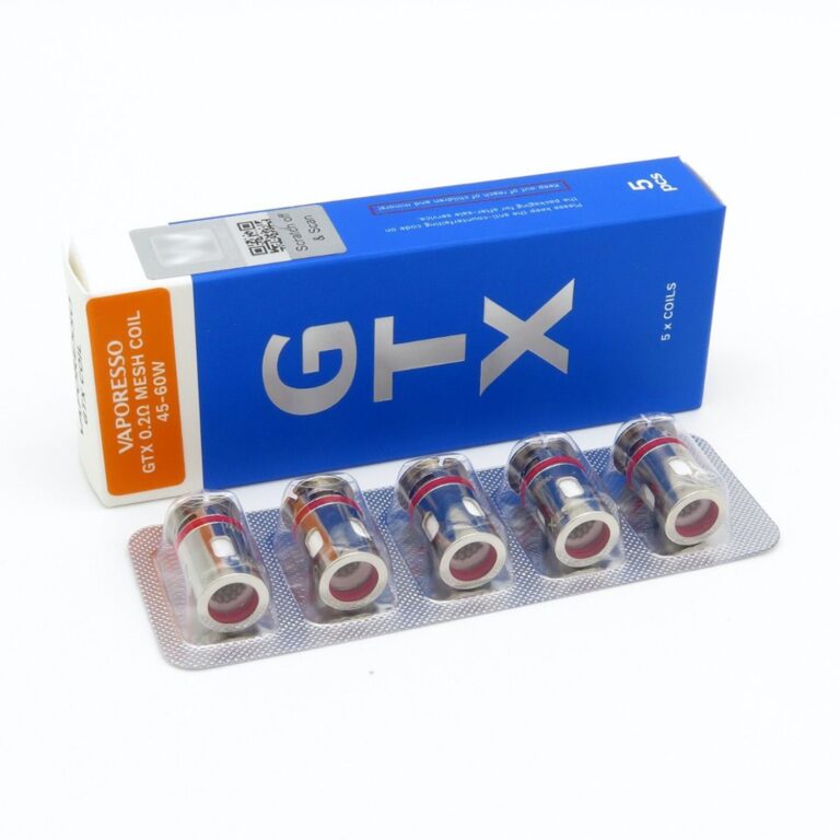 Uygun fiyatlı Vaporesso GTX Coil 5li ile uzun ömürlü lezzetli buhar deneyimi yaşayın.