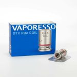 Vaporesso GTX RBA ile kendi bobininizi sarın, salt nikotin için uygun fiyatlı lezzet ve buhar keyfi.
