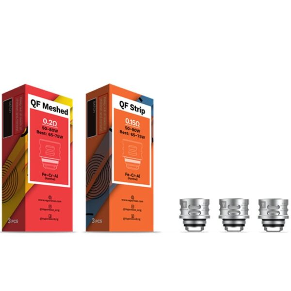 Vaporesso Luxe QF Coil ile üstün buhar kalitesi ve yoğun aroma keyfini uygun fiyatlı şekilde deneyimleyin.