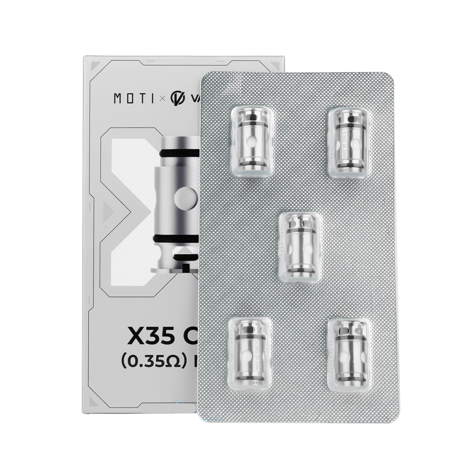Vaporesso Moti X Mini Coil Vaporesso Moti X Mini coil ile uzun ömürlü buhar ve uygun fiyatlı salt nikotin deneyimi.