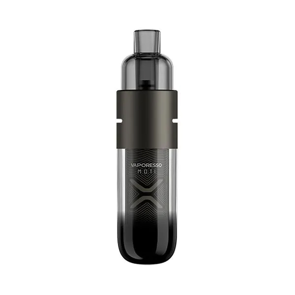 Kompakt Vaporesso Moti X Mini Pod Mod, uzun pil ömrüyle gün boyu kullanım ve uygun fiyatlı salt nikotin uyumu sunar.