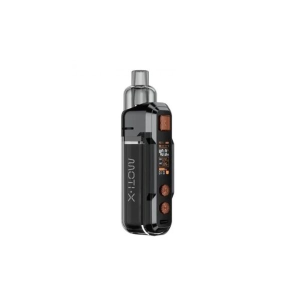 Kompakt Vaporesso Moti X Pod Mod, salt nikotin uyumlu ve uygun fiyatlı taşınabilir buhar deneyimi sunar.