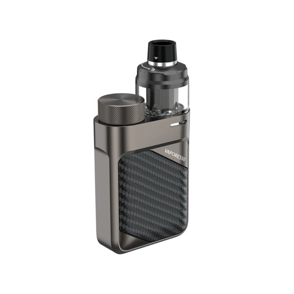Kompakt Vaporesso Swag PX80 Kit, 80W güç ve GTX coil ile uygun fiyatlı salt nikotin buharı sunar.