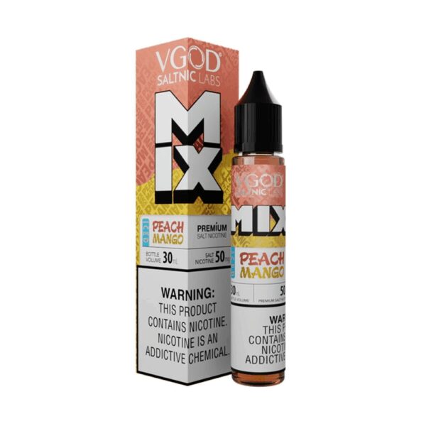 Uygun fiyatlı Vgod Peach Mango Mix Iced ile şeftali ve mango aromalarının buz serinliğinde yüksek salt nikotin deneyimini yaşayın.