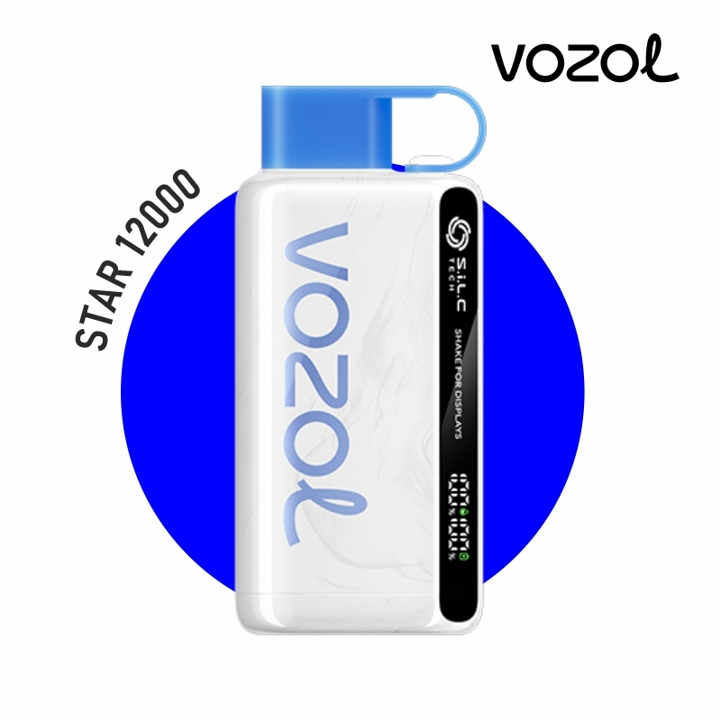 Vozol Star 12000 Blueberry Storm Uygun fiyatlı Vozol Star 12000 ile blueberry tadında güçlü salt nikotin keyfi yaşayın.