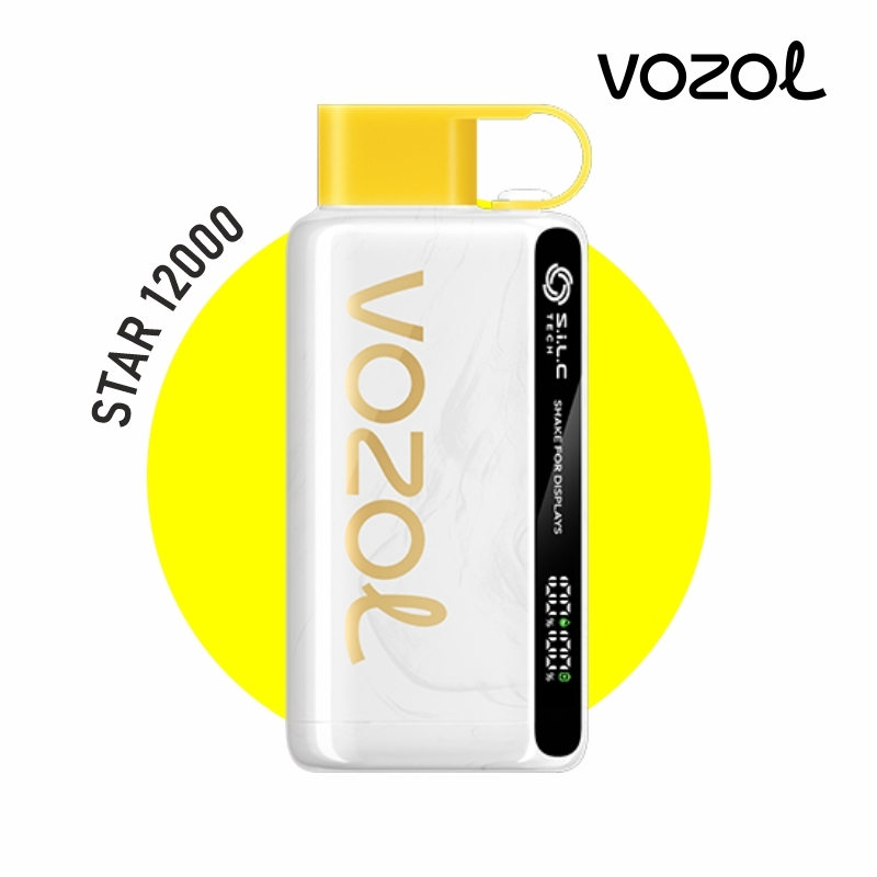 Vozol Star 12000 Puf Uygun fiyatlı Vozol Star 12000 puf, kivi çarkıfelek guava aromalı salt nikotin kullan-at vape bar.