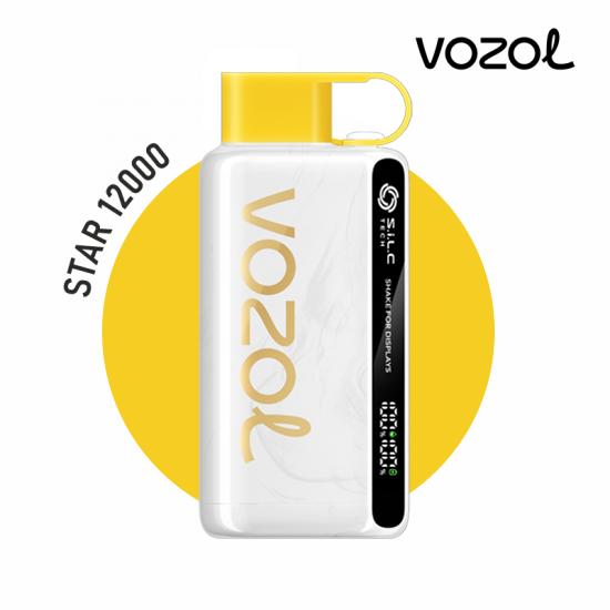 Uygun fiyatlı Vozol Star 12000 ile ananas ve hindistan cevizi buzlu salt nikotin keyfi yaşayın.