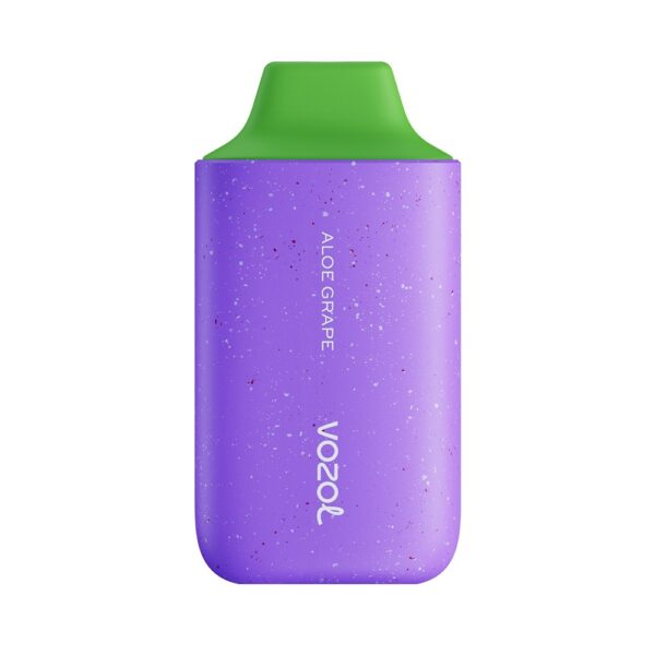 Uygun fiyatlı Vozol Star 6000 Aloe Grape, taze aloe ve üzüm aromasıyla 6000 pufta pratik salt nikotin keyfi sunar.
