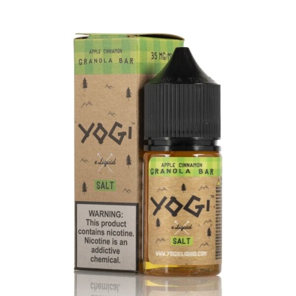 Uygun fiyatlı Yogi Salt sıvısı, elma tarçın aromasıyla 30ml şişede yoğun lezzet ve salt nikotin keyfi sunar.