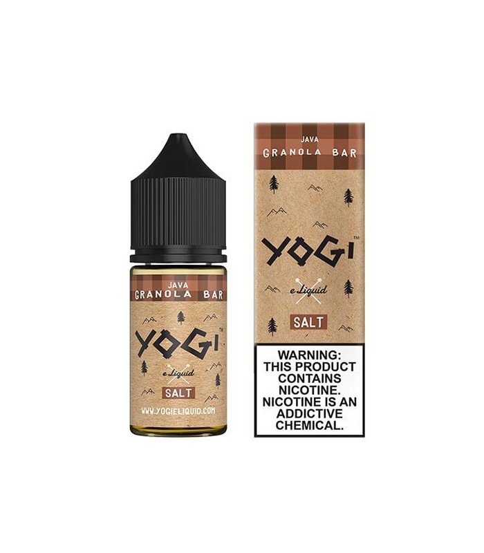 Yogi E Liquid 30ml Premium Kahve Aromalı Salt Nikotin Uygun fiyatlı Java Yogi Salt 30ml salt nikotin likiti, zengin kahve aromasıyla e-sigara keyfini artırır.