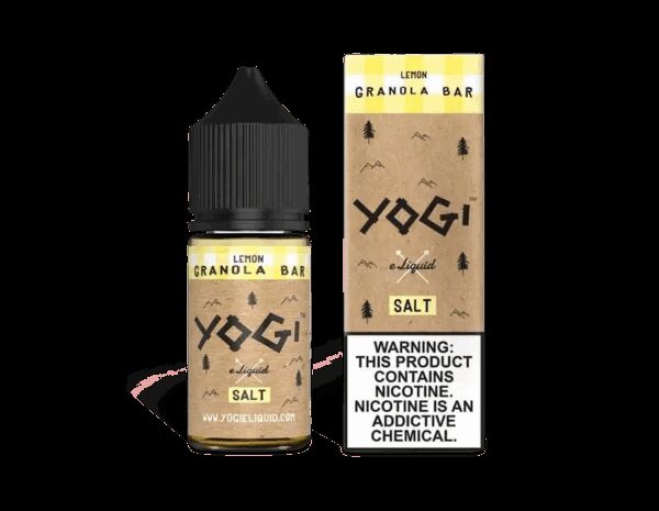 Uygun fiyatlı Yogi E Liquid Salts Lemon Yogi Salt 30ml, yoğun limon aroması ve premium salt nikotin ile üstün e-sıvı deneyimi sunar.