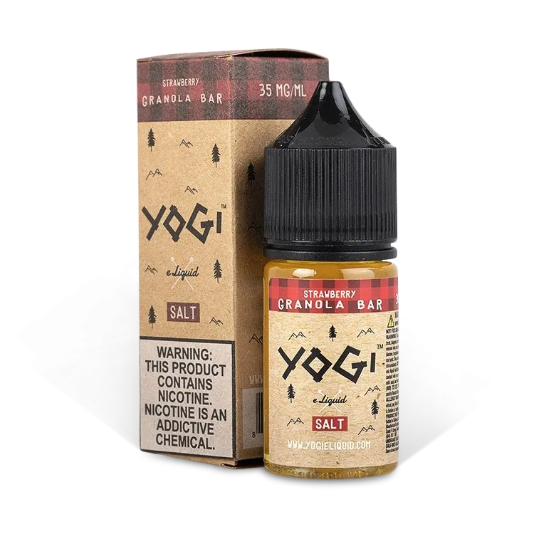 Yogi Salt 30ml Yoğun Çilek Aroması Uygun fiyatlı Yogi E Liquid Strawberry 30ml, pod sistemlerde yoğun çilek aroması ve yüksek salt nikotin ile güçlü buhar keyfi sunar.