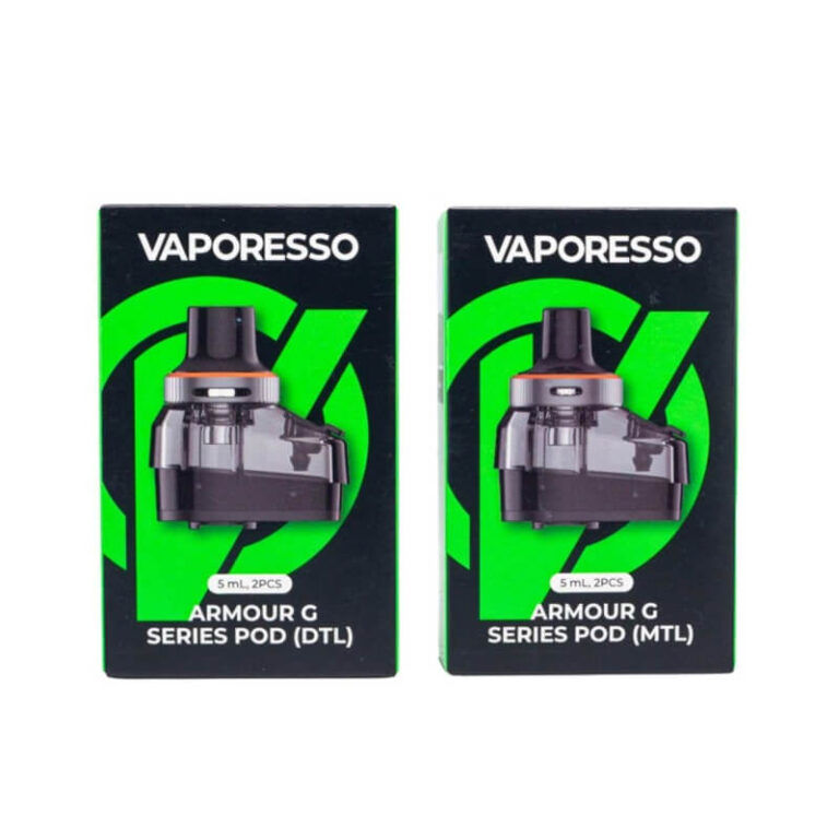 Vaporesso Armour G kartuş, uygun fiyatlı kompakt tasarımıyla yoğun buhar ve salt nikotin için üstün lezzet sunar.