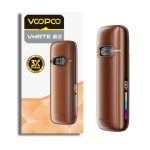Kompakt Voopoo Vmate E2 Pod Mod, 0.7 ve 0.4 ohm seçenekleriyle uygun fiyatlı kişisel buhar deneyimi sunar.