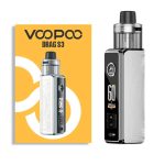 Voopoo Drag S3 Pod Mod, 60W güç ve 3000mAh batarya ile uzun kullanım, PnP X uyumlu ve taşınabilir uygun fiyatlı salt nikotin cihazıdır.