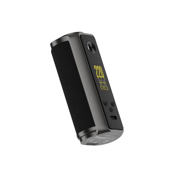 Uygun fiyatlı Vaporesso Target 200 Mod, 220W güç ve AXON çipiyle yoğun buhar ile zengin aromalar sunar.