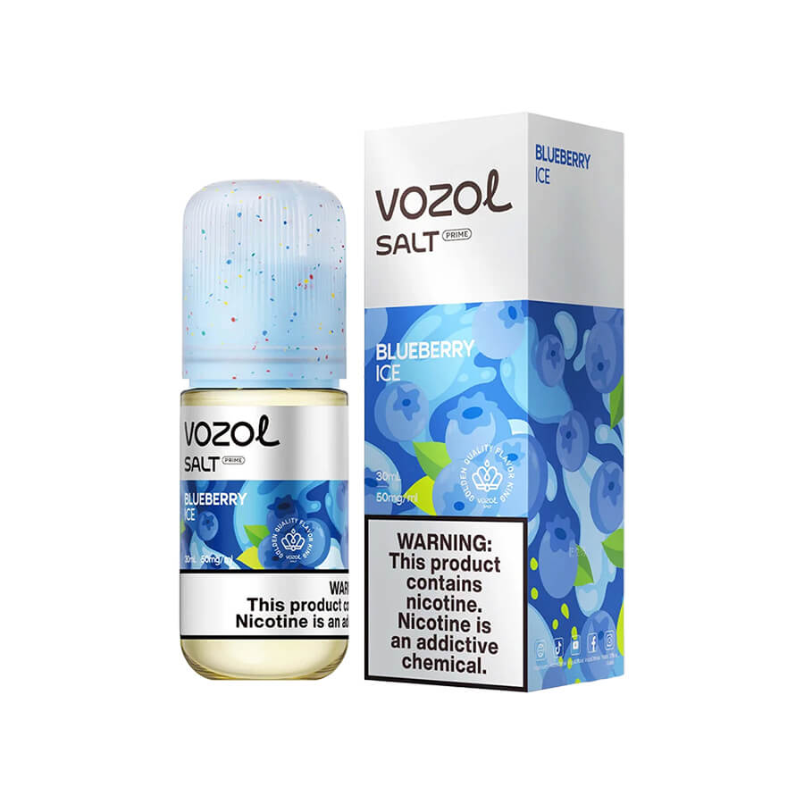 Vozol Blueberry Ice Likit 30/50mg Uygun fiyatlı Vozol Blueberry Ice, yaban mersini tadını buz ferahlığıyla sunan 30MG ve 50MG salt nikotin seçeneğidir.