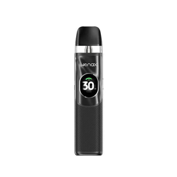 Uygun fiyatlı Geekvape Wenax Q2, 1250 mAh pil ve 30W güçle salt nikotin için yoğun buhar sunar.