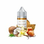 Saltica Harvest Salt Likit, tütün ve karamel dengesini uygun fiyatla sunan 35mg ve 50mg salt nikotin seçenekleridir.