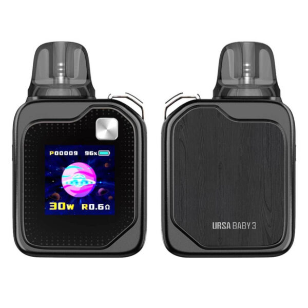 Uygun fiyatlı Lost Vape Ursa Baby 3 Pod Mod, 1000mAh pil ve 30W güç ile yoğun buhar sunar.