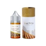 Uygun fiyatlı Saltica Castle Long Salt Likit, hindistan cevizi, badem, vanilya ve burbon aromalarıyla 35mg veya 50mg salt nikotin seçeneği sunar.