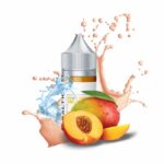 Şeftali ve mango karışımını krema ile birleştiren uygun fiyatlı Saltica Pod Mod, pürüzsüz bir içim için salt nikotin seçenekleri sunar.