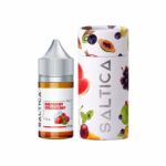 Ahududu ve çilek aromalı bu salt nikotin likit, uygun fiyat ve 35mg-50mg seçenekleriyle sunulur.
