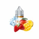 Uygun fiyatlı Saltica Strawberry Mango salt nikotin likiti, çilek ve mango aromalarıyla tatlı bir deneyim sunar.