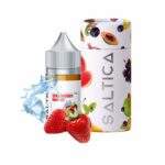 Uygun fiyatlı Saltica Strawberry Max Ice, ferah çilek ve krema aromalarını salt nikotin seçenekleriyle sunar.