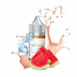 Uygun fiyatlı salt nikotin likiti Saltica Watermelon Ice, karpuz ve krema aromalarıyla ferah bir içim sunar.