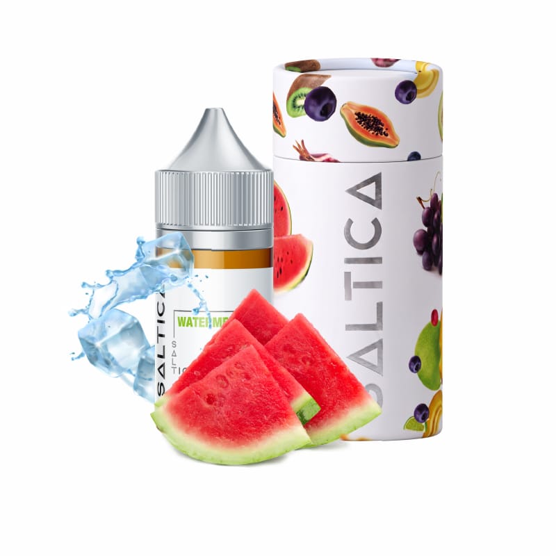 Saltica Watermelon Ice Salt Likit 35/50mg - 2 Uygun fiyatlı salt nikotin likiti Saltica Watermelon Ice, karpuz ve krema aromalarıyla ferah bir içim sunar.