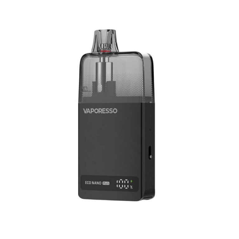 Uygun fiyatlı Vaporesso ECO Nano Plus, 1400mAh batarya ve Lush Mesh pod ile kesintisiz buhar keyfi sunar.