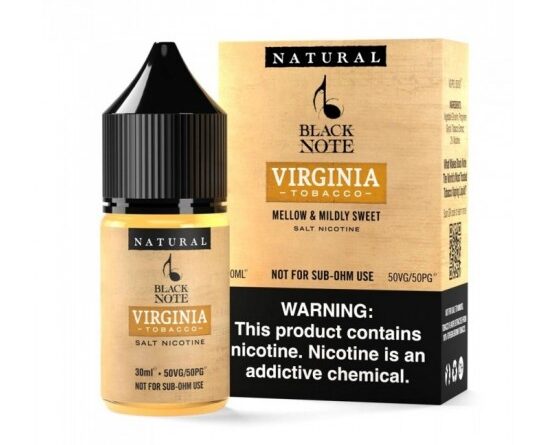 Black Note Virginia Tobacco Salt Likit