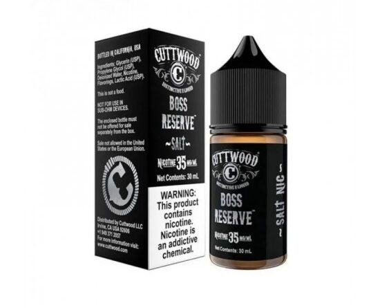 Cuttwood Boss Reserve Salt Likit