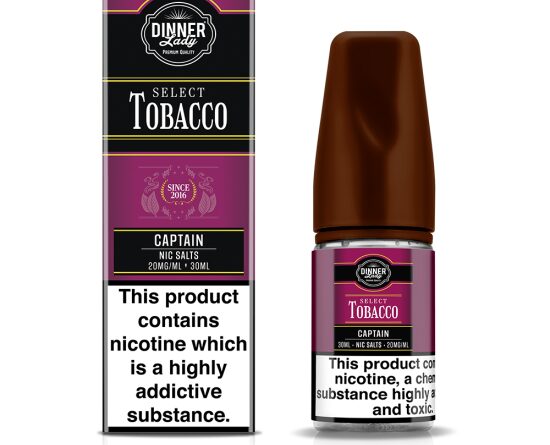 Dinner Lady Select Tobacco Captain Salt Likit