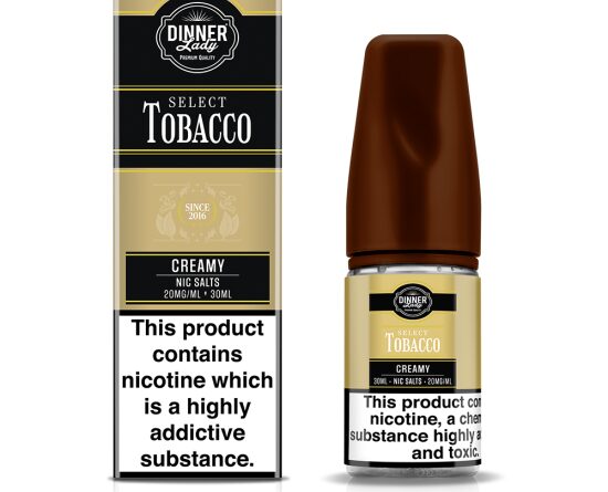 Dinner Lady Select Tobacco Creamy Salt Likit