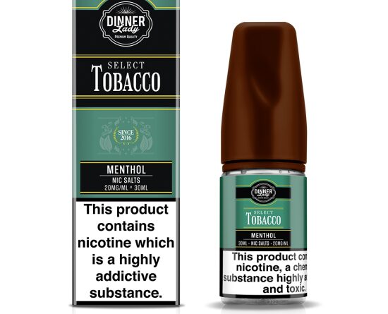 Dinner Lady Select Tobacco Menthol Salt Likit