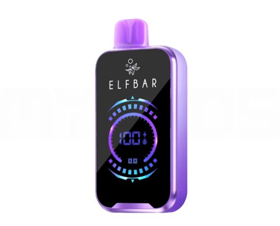 Elf Bar Raya D2 20000 Grape Ice Disposable Vape Bar