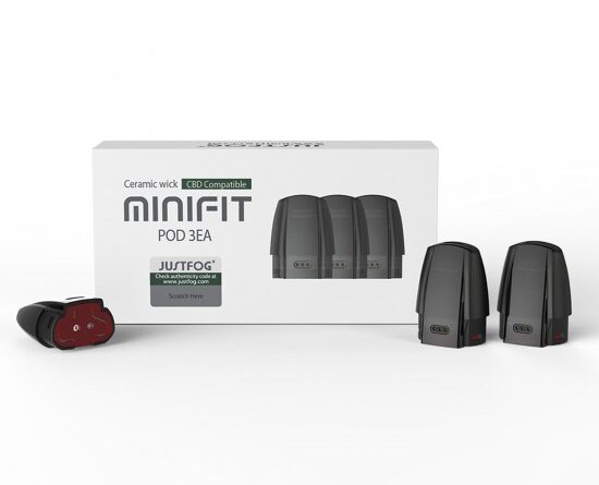 Justfog Minifit Kartuş 3'lü Paket