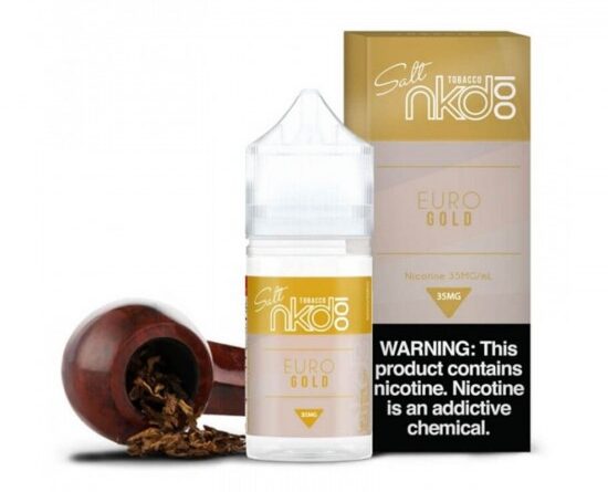 Naked Euro Gold Salt Likit 30ml