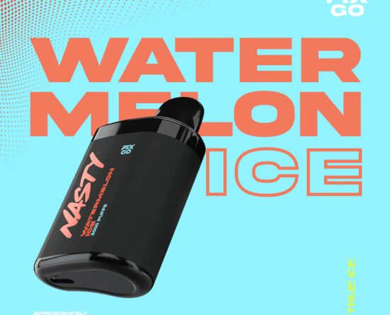 Nasty Fix Go 3000 Watermelon Ice Disposable Vape Bar