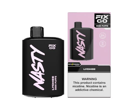 Nasty Fix Go 5000 Lychee Disposable Vape Bar